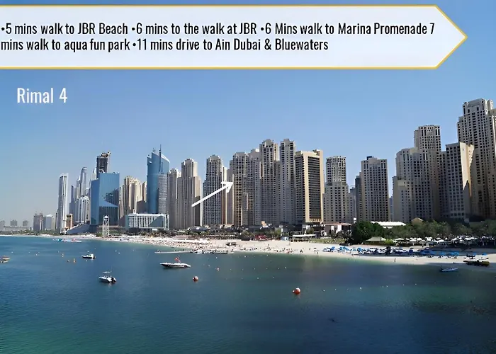 Luxurious 2-Bd Gem In Jbr Elegant & Compact Bliss